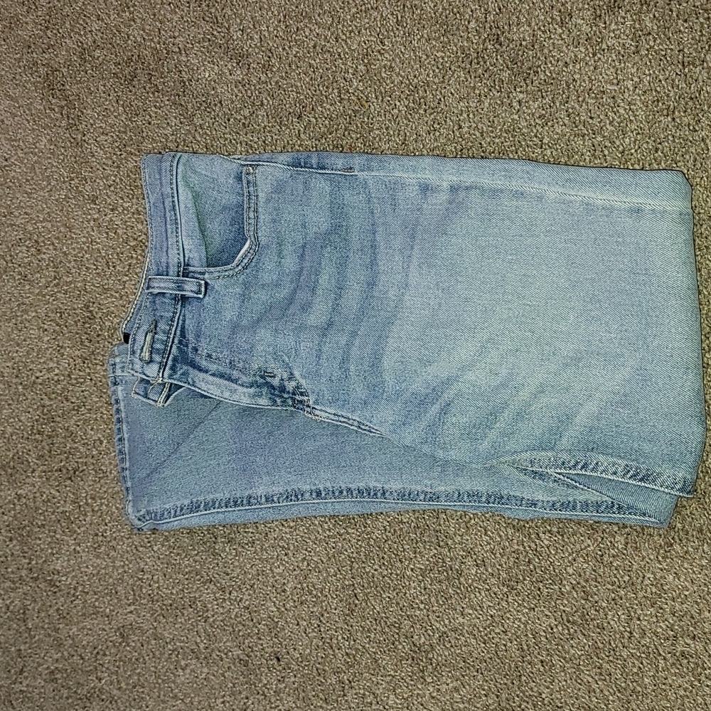 Girlfriend high-rise jeans